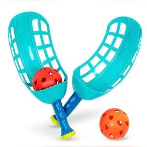 BATTAT Scoop & Toss Game Set, Catch A Ball Playset, Complete Set
